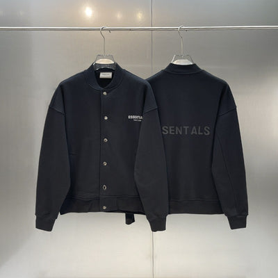 ESSENTIALS Mens Baseball Jacket