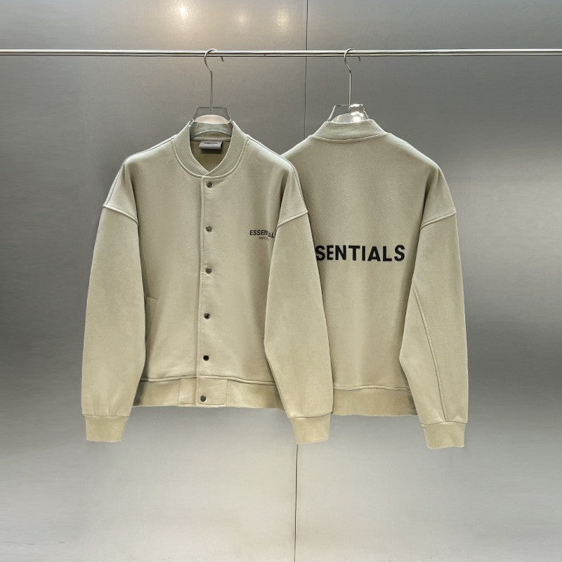 ESSENTIALS Mens Baseball Jacket