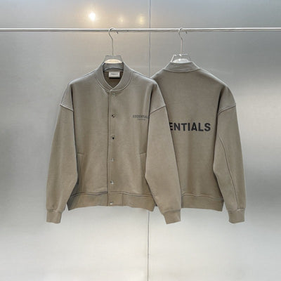 ESSENTIALS Mens Baseball Jacket